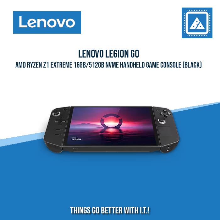 LENOVO LEGION GO AMD RYZEN Z1 EXTREME 16GB/512GB NVME HANDHELD GAME CONSOLE (BLACK) LENOVO LEGION GO AMD RYZEN Z1 EXTREME 16GB/512GB NVME HANDHELD GAME CONSOLE (BLACK)